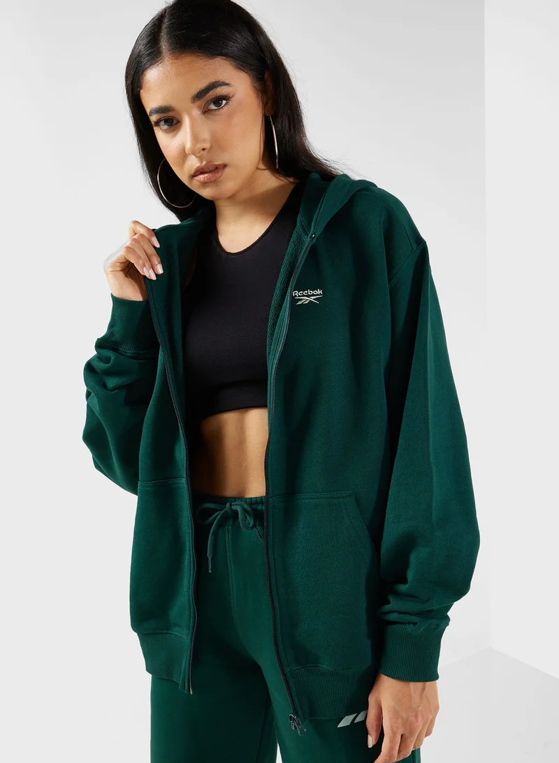 Reebok Cl Ae Long Fz Hoodie