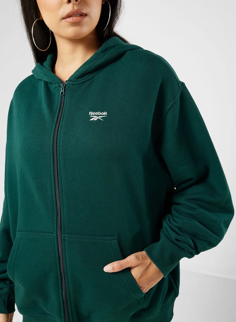 Reebok Cl Ae Long Fz Hoodie