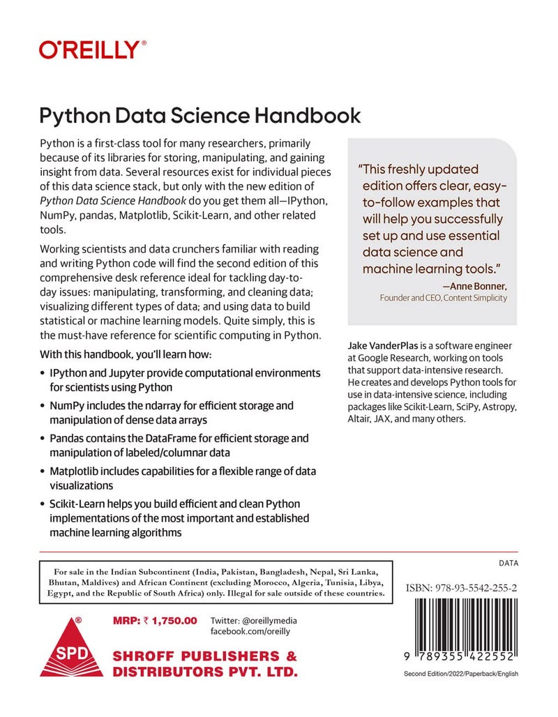 Python Data Science Handbook: Essential Tools for Working with Data, Second Edition (Grayscale Indian Edition) - Image 2