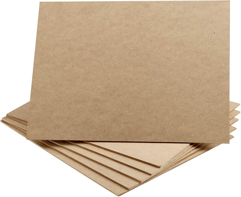 Whittlewud Pack of 3 Blank MDF Board Sheets for Art and Craft, 11mm Thick Hard Board Craft Sheet (20 Inch x 24 Inch x 11 MM) - Image 2