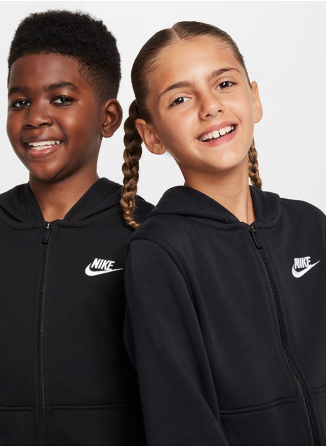 Nike K Nsw Club Ft Hd Fz Ls Lbr  - Image 4