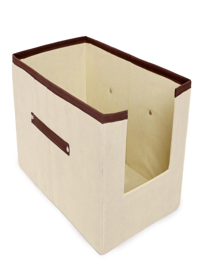SHREY CREATION Non-Woven Shirt Stacker/Clothes Organizer|Foldable Non Woven Material|Closet & Wardrobe Organizer (Pack Of 1) - Ivory - Image 2