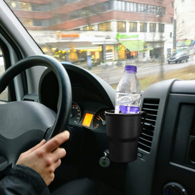FAVOMOTO 5pcs Car Trash Can Multi-Functional Storage Bin Plastic Vehicle Garbage Holder for Organizing Items Cup Holder Design for Convenient Use - Image 3