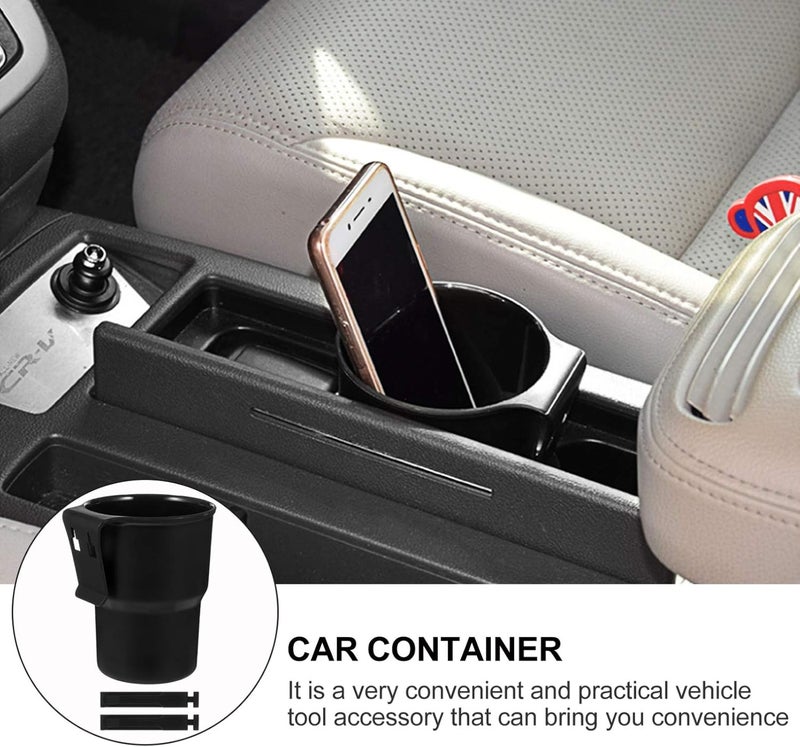 FAVOMOTO 5pcs Car Trash Can Multi-Functional Storage Bin Plastic Vehicle Garbage Holder for Organizing Items Cup Holder Design for Convenient Use - Image 4