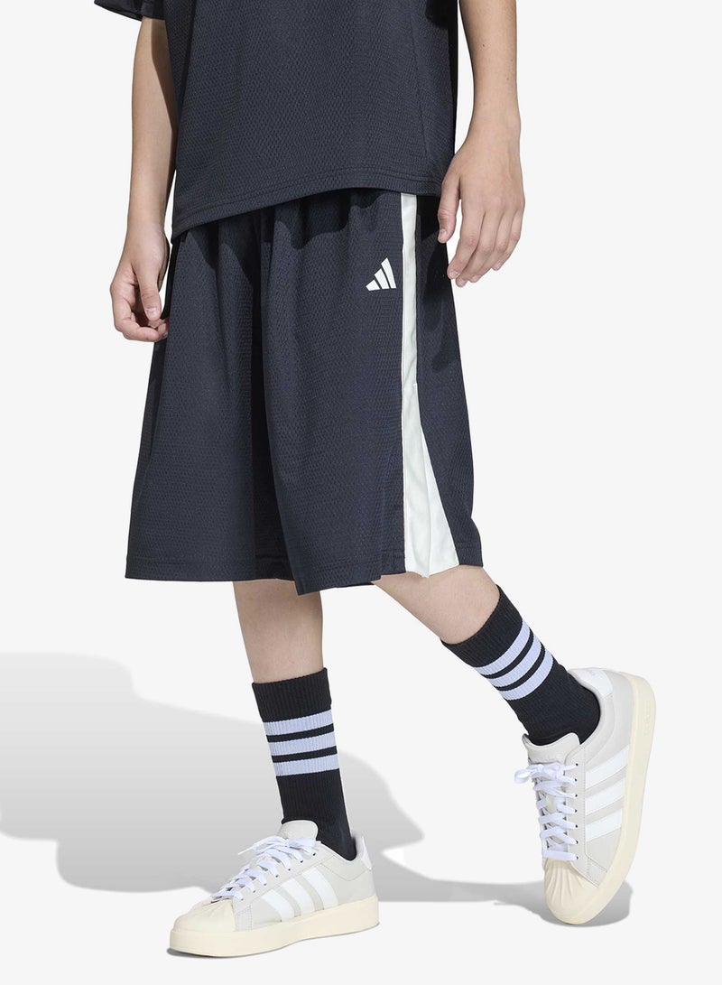 Adidas Youth Stadium Mesh Shorts - Image 1