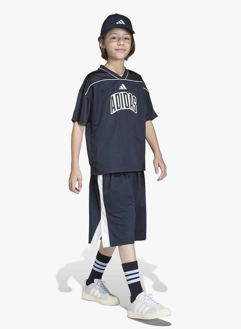 Adidas Youth Stadium Mesh Shorts - Image 5