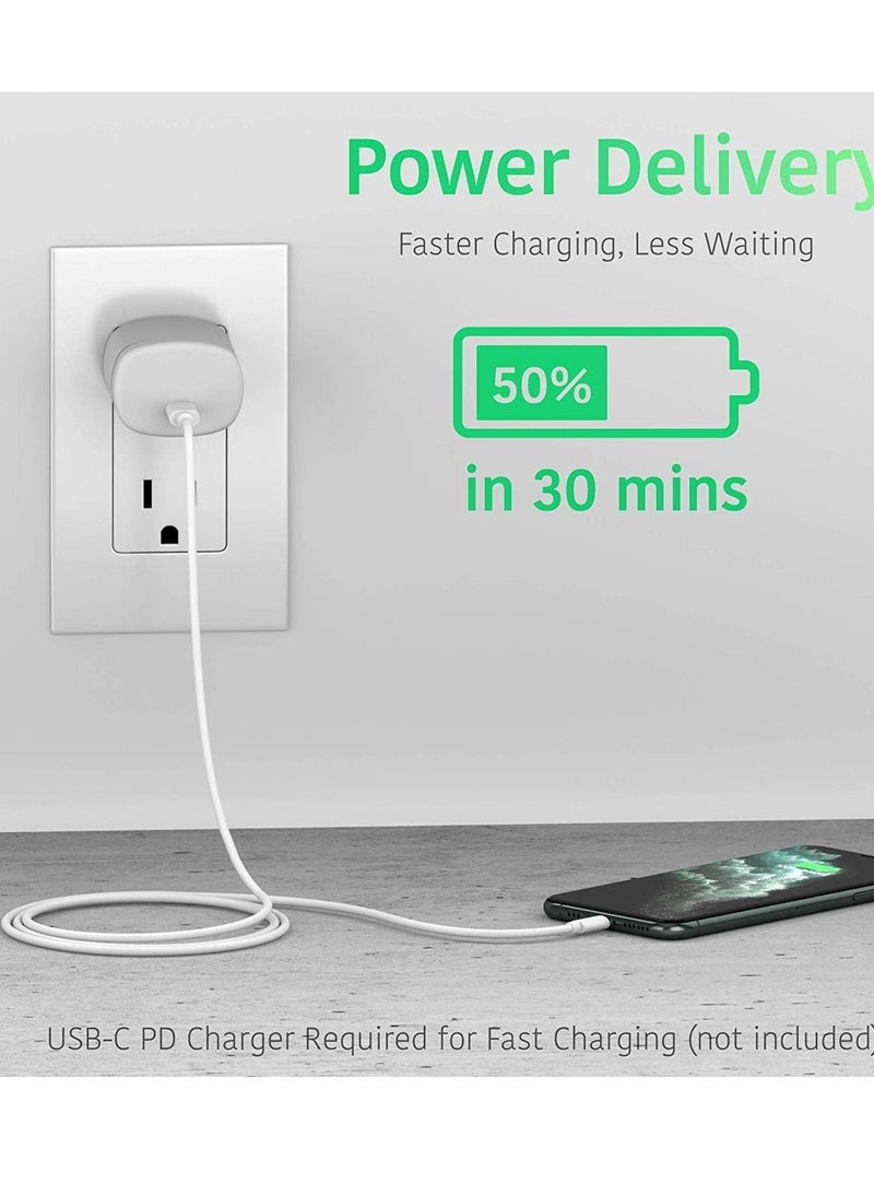 Generic - USB C to Lightning Cable iPhone Charger Fast Charging Power Delivery PD MFI Certified for Apple iPhone - Image 1