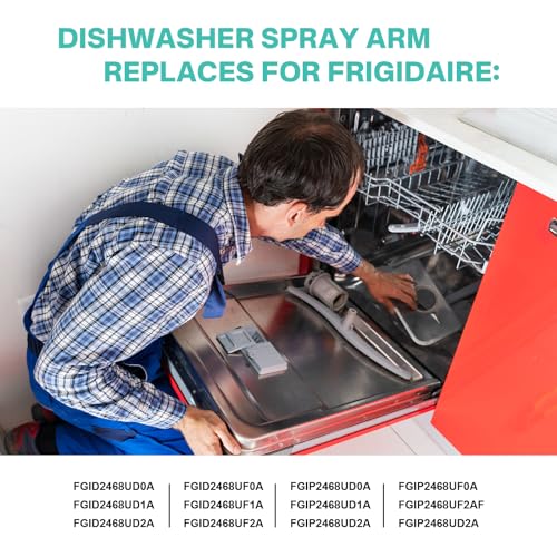 Luojiedejinbiao 5304517982 Lower Wash Arm Replacement for Frigidaire Dishwashers Lower Spray Arm AP6886145, PS12717897, EAP12717897, PD00060848, FGIP2468Uf1A, FGIP2468UF2A, FGIP2468UD0A, FGIP2468UD1A (5304517982) - Image 4