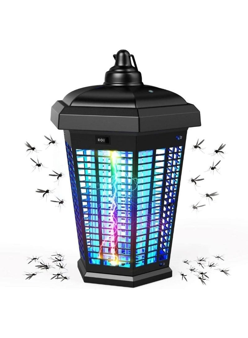 كوفوز مصيدة ديدات خارجية، مصيدة ذباب قوية 30 واط، مصيدة البعوض، مصيدة فراشات، مصيدة كهربائية للفراشات مقاومة للماء للحدائق والفناء المنزلية الكبيرة (20 واط تلقائي) - Image 1