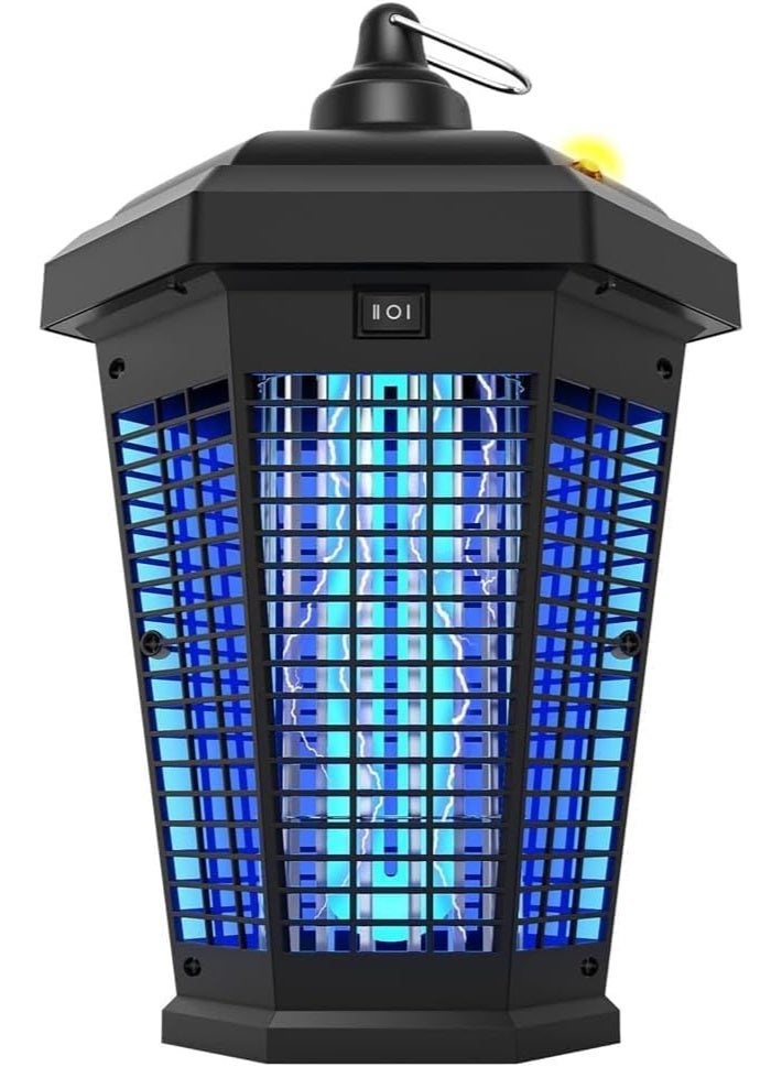 كوفوز مصيدة ديدات خارجية، مصيدة ذباب قوية 30 واط، مصيدة البعوض، مصيدة فراشات، مصيدة كهربائية للفراشات مقاومة للماء للحدائق والفناء المنزلية الكبيرة (20 واط تلقائي) - Image 2