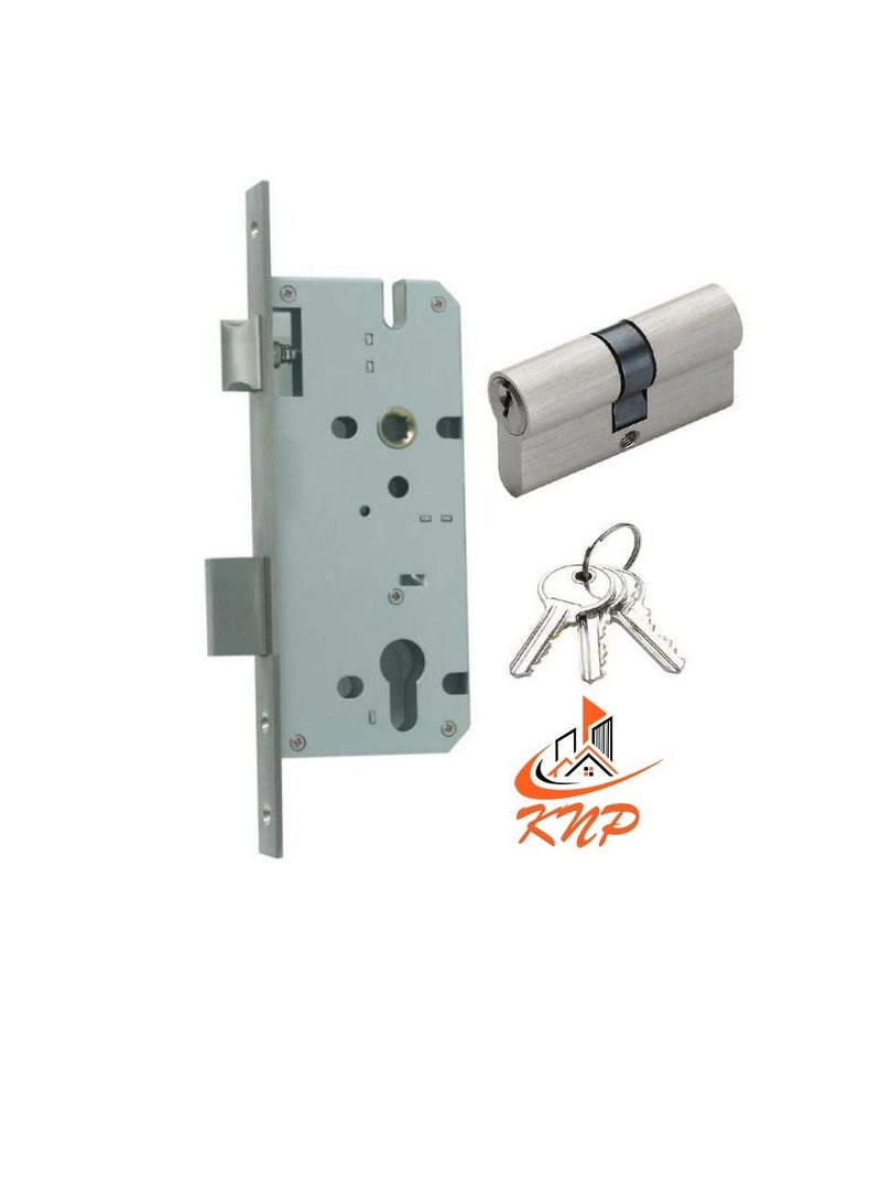 KNP KNP High Quality Lock Set 85x45 with 70mm Cylinder SN - Image 1