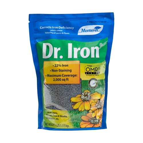 Monterey LG7115 Dr Soil Acidifier Granules Iron and Elemental Sulfur Acidic Fertilizer, 7 lb - Image 1