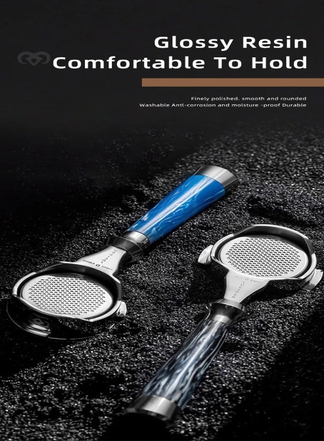 ارواق حامل قهوة إسبريسو بدون قاع من سلسلة لوسيفر، حامل فلتر مع سلة، مناسب لآلات E61/Nuova/Delonghi/Breville - Image 4