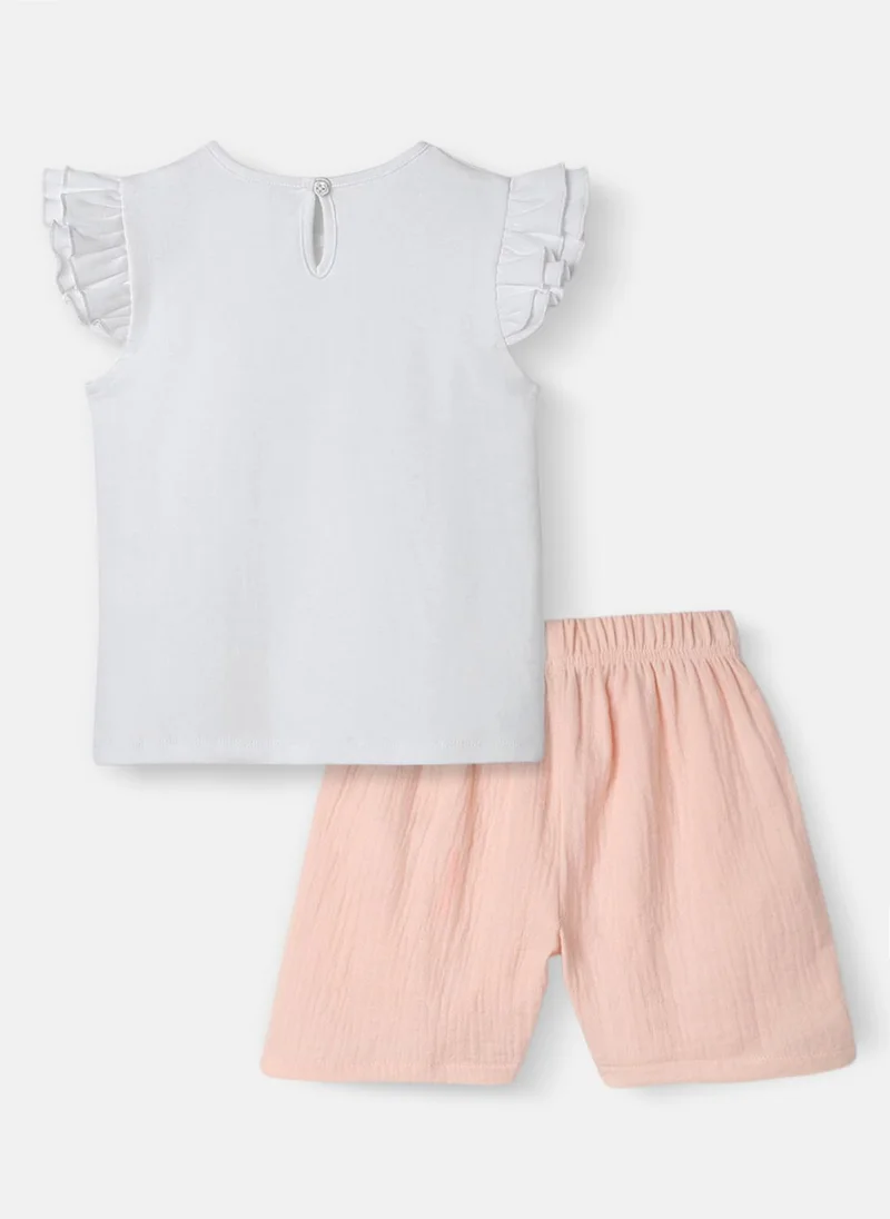 Nautinati Nautinati Girls Party Wear Clothing Set | Age 0 - 2 Years