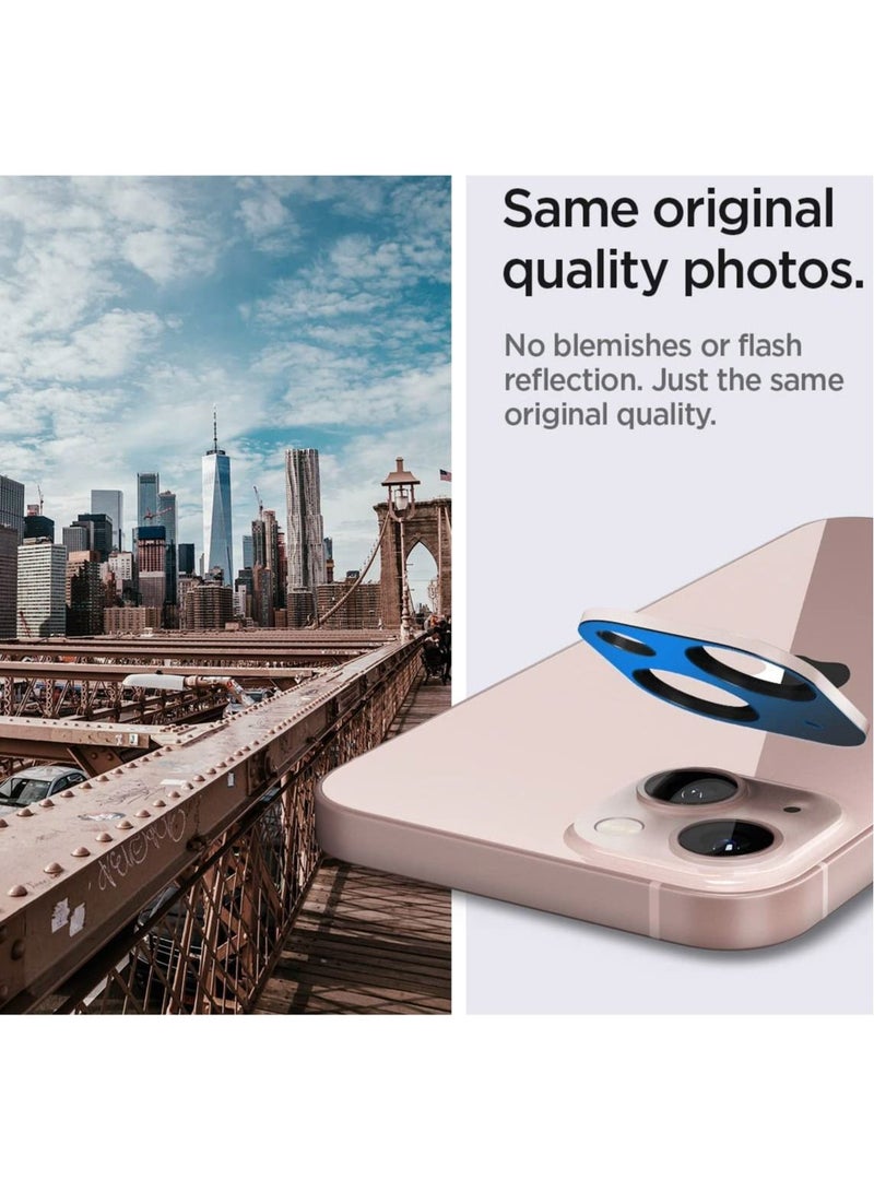 Spigen Glastr Optik Camera Lens Screen Protector (2 Pack) for iPhone 13 and 13 Mini - Pink - Image 4