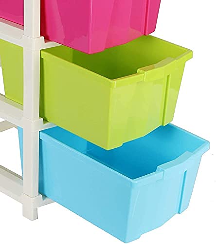 Honexa Multipurpose Drawer Multicolor 5Layer Rectangular 1401 x 1141 x 374 inches - Image 5