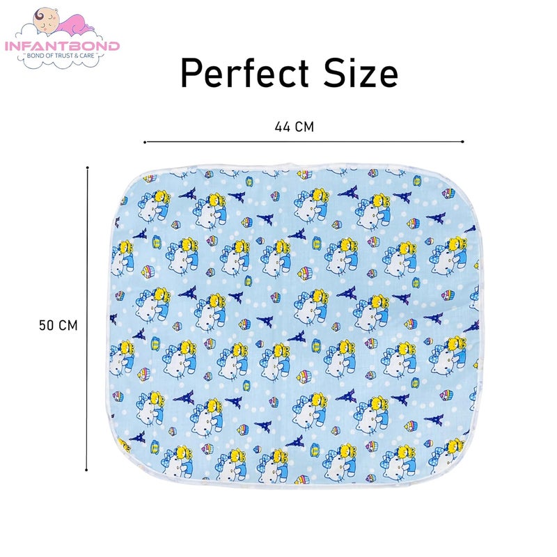 Infantbond Waterproof Baby Bed Massager Bed Dry Sheets Mattress Protector 03 Months Pack of 12 44CM50CM - Image 4