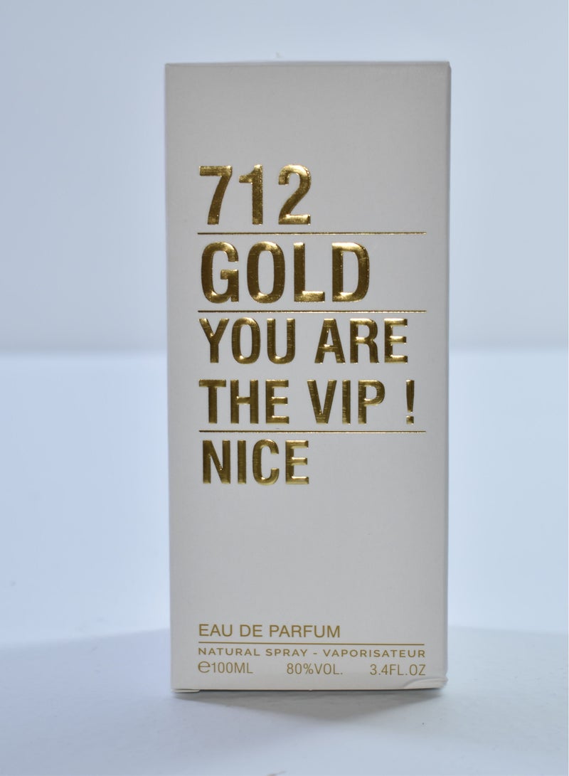 نايس عطر 712 جولد 100 مل - Image 3