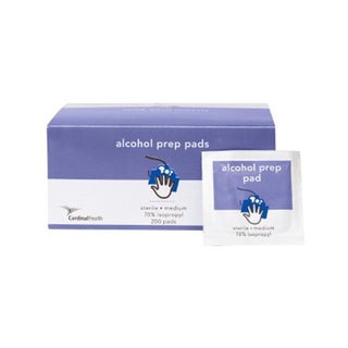 Cardinal Health MW-APM Individually Packaged 70% Isopropyl Alcohol Prep Pad - 6.5 x 3 cm - Non-Woven Pad - Topical Antiseptic - Prepare Skin for Injections - 2 Ply - Medium - 1 case of 4000 Each - pzsku/Z80A3B55F3B462E019BE2Z/45/_/1744284138/bb59697e-40db-4825-8f1d-808172df13cc