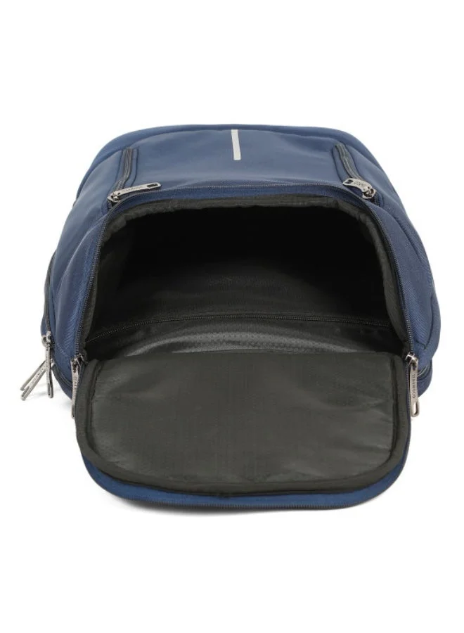 Teakwood Blue Teakwood 23L Business Unisex Laptop Backpack  | Fits up to 16 " Laptop | Premium  Navy blue Office & Travel Backpack | USB Charging Port | Trolley Sleeve | Water-Resistant | Multi-Compartment Durable Design  | Best Price UAE