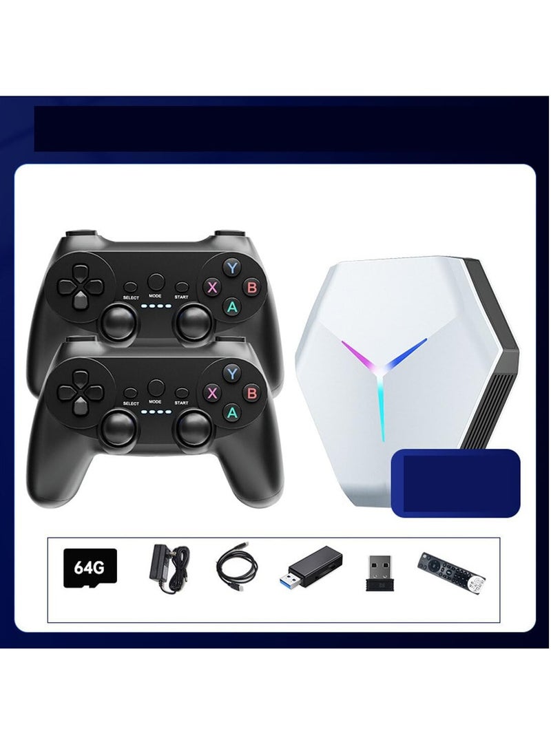 X10 Retro Mini Game Console, Plug and Play Video Games for TV, 64G with 30000+Games, 2.4G Wireless Dual Controllers, Gifts for Teens, Adults, Game Lovers - Image 2