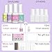 SAVILAND Dip Powder Liquid Set: 20 ml Ultimate Nail Dip System Essentials Liquid Large Capacity HEMA-free Dipping Base Activator Top Coat Brush Saver No Curing Needed for DIY Home Manicure - Image 3