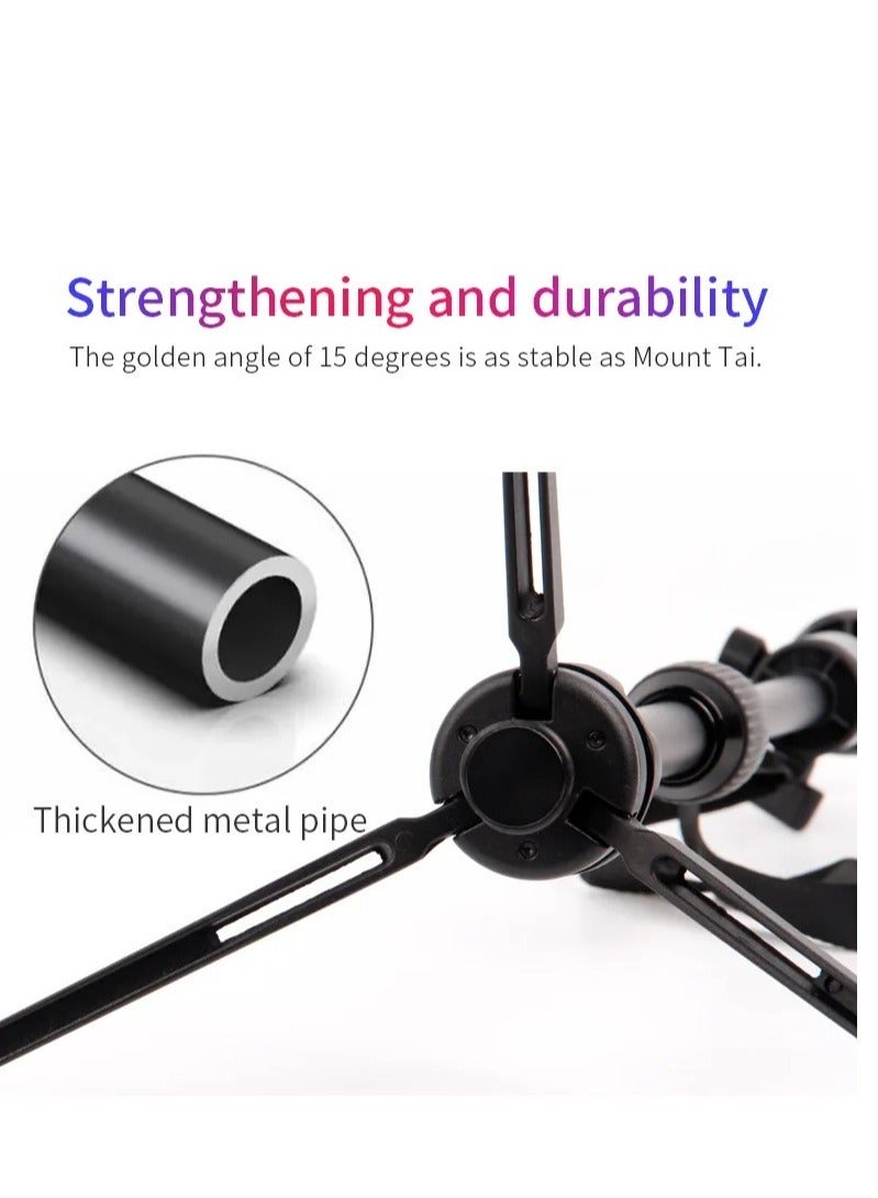 Jmary MT-68 Aluminum Aolly Table Top Mini Tripod Stand - Image 2