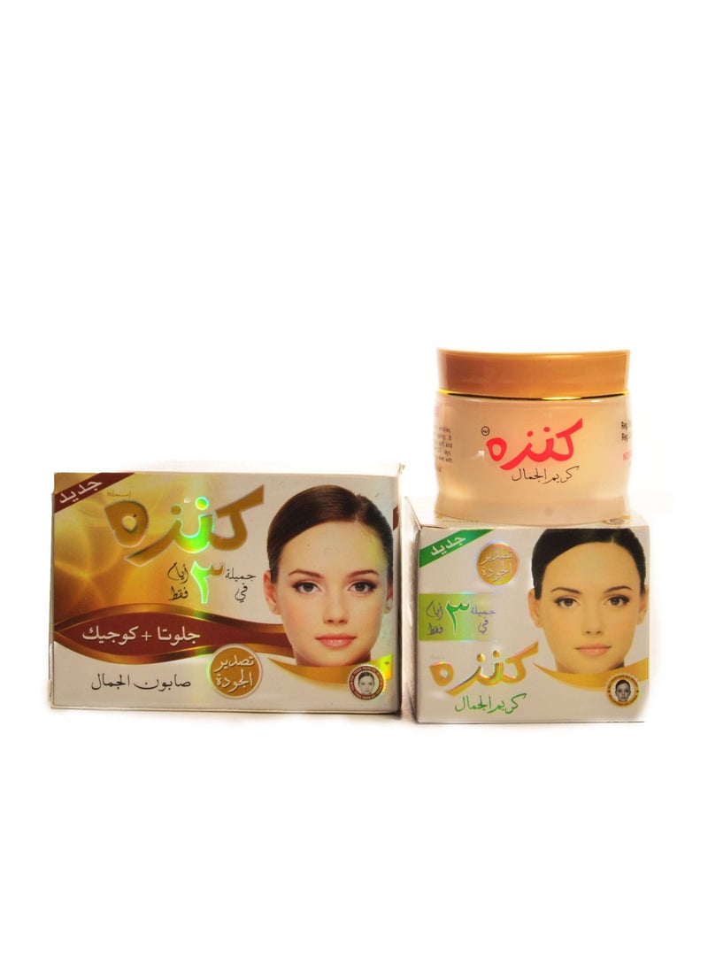 كنزه كريم و صابون كنزه لتفتيح البشرة - Image 1