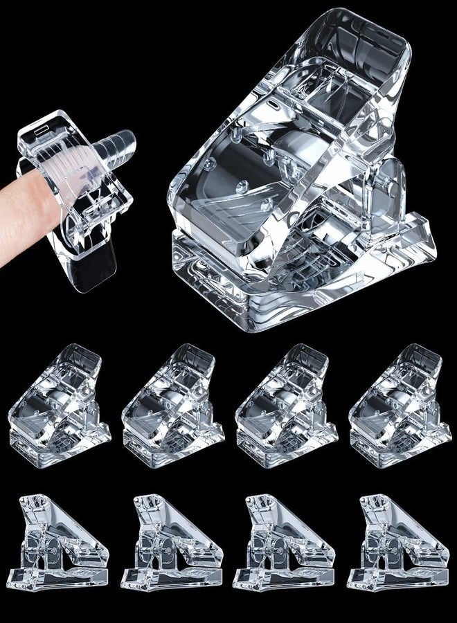 NAILWIND Nail Clips for Polygel, Nail Extension Gel Quick Building Nail Tips Clip for Nail Kit False Nail Tips and Dual Forms Manicure Nail Art Tools (10 - Pcs) - Image 1