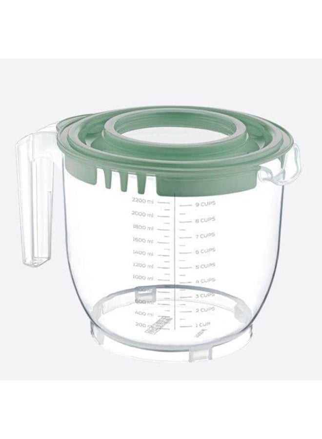 Graduated Mixing Pitcher – Versatile Measuring Jug – Ideal for Preparing Juices, Sauces, and Batter – Practical Design for Everyday Kitchen Use - Image 3