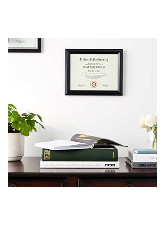 Lawrence Frames 185081 Black Document Picture Frame, 8.5 by 11-Inch - Image 4