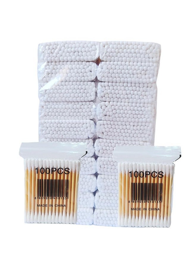 Generic Ecommer Eco-Friendly Ear Cleaning Swabs, Q Tips Cotton Ear Buds 1500 Sticks - Pack of 20 - Image 1