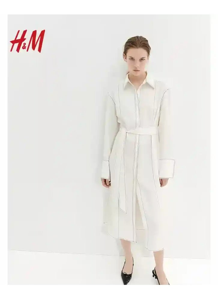 H and M - HM Women's New Loose Lightweight Comfortable And Fashionable Dress - Image 1
