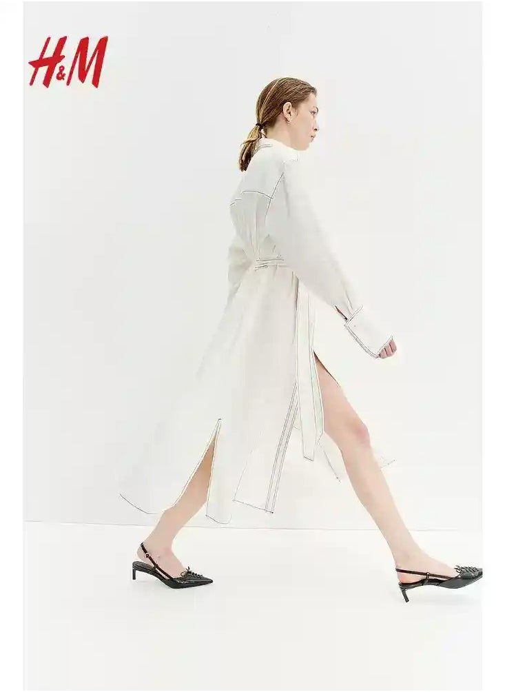 H and M - HM Women's New Loose Lightweight Comfortable And Fashionable Dress - Image 1