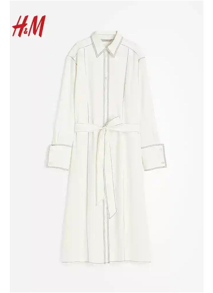H and M - HM Women's New Loose Lightweight Comfortable And Fashionable Dress - Image 1