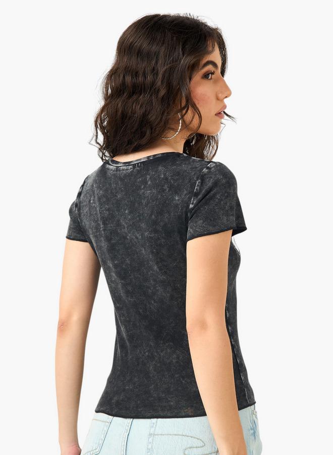 اس بي كاركترز تيشيرت بطبعة جرافيك - Image 3