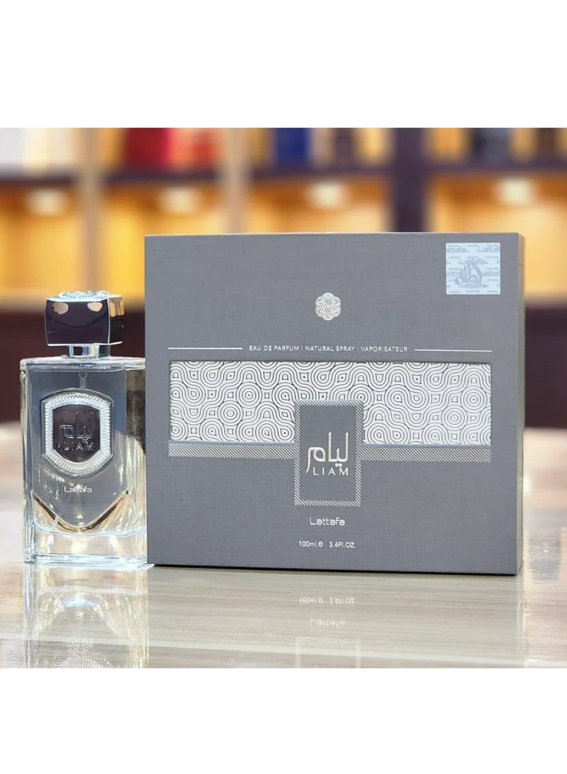 Lattafa Liam For Unisex By Lattafa Eau De Parfum 100ML - Image 1