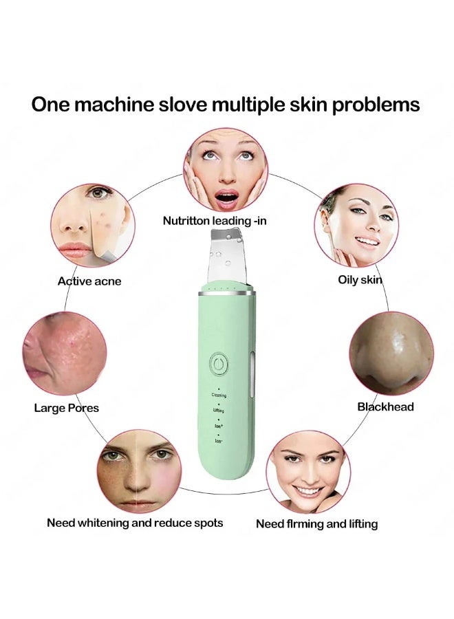 Ultrasonic Skin Spatula - Blackhead & Comedo Remover, Pore Cleansing Device with EMS Micro-Current Beauty Technology - Image 2
