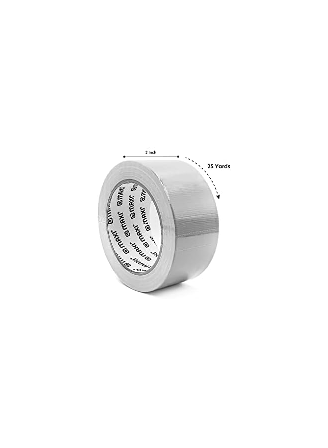 Maxi Maxi waterproof duct tape, silver, 48mm x 24.6 M, mx-dt48s-25y, Large  - Image 2