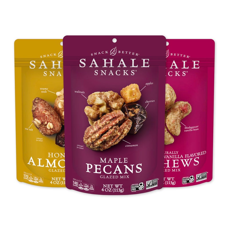 Sahale Snacks Glazed Nut Mix Variety Pack, 4 Ounces (Pack of 6) - Image 2