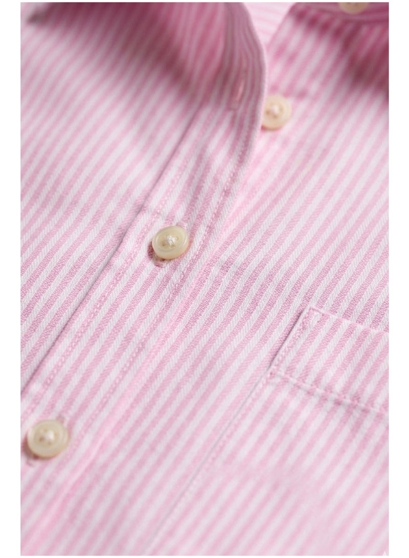 Carina Chest-Pocket Striped Shirt - Image 4