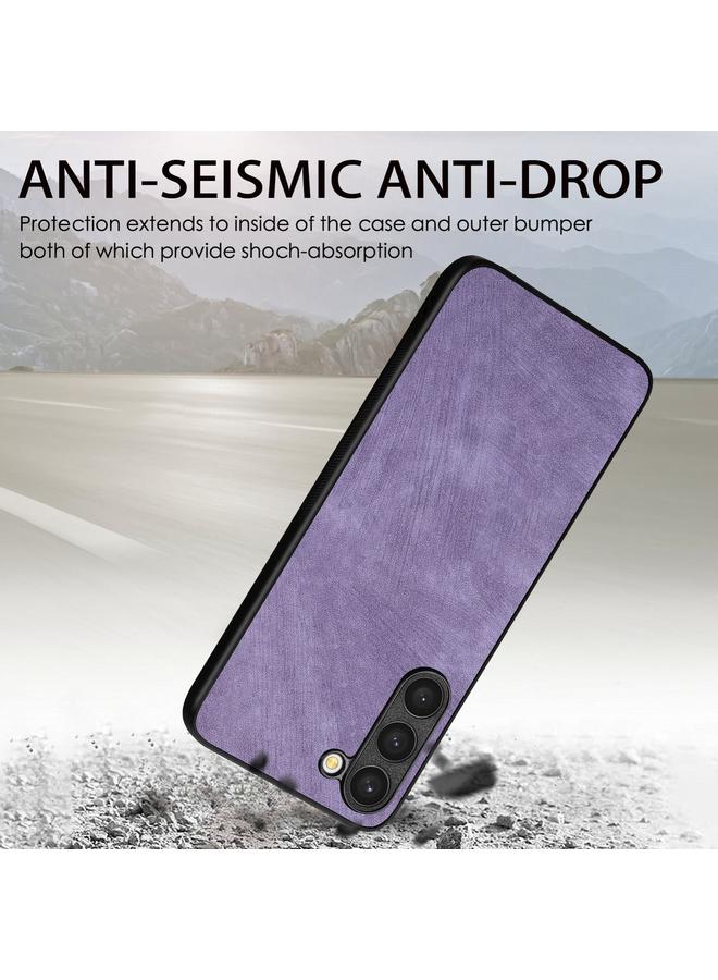 S-TOP Case For Samsung Galaxy S22 Ultra 5G Vintage Leather PC Back Cover Phone Case - Image 3