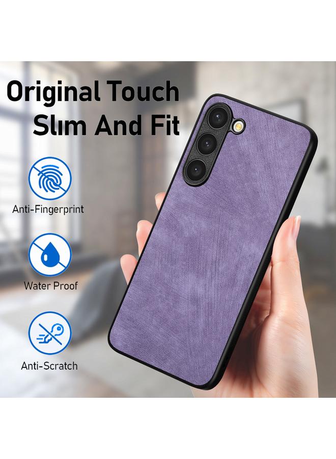 S-TOP Case For Samsung Galaxy S22 Ultra 5G Vintage Leather PC Back Cover Phone Case - Image 5