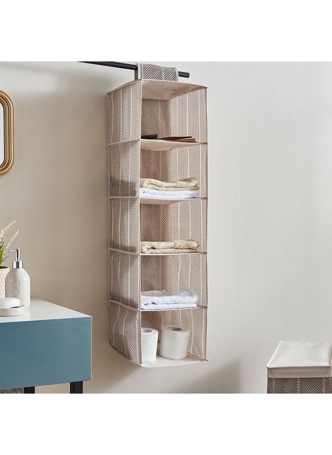 Home Box Ebase 5-Layer Hanging Organiser 28x95x28 cm  - Image 1