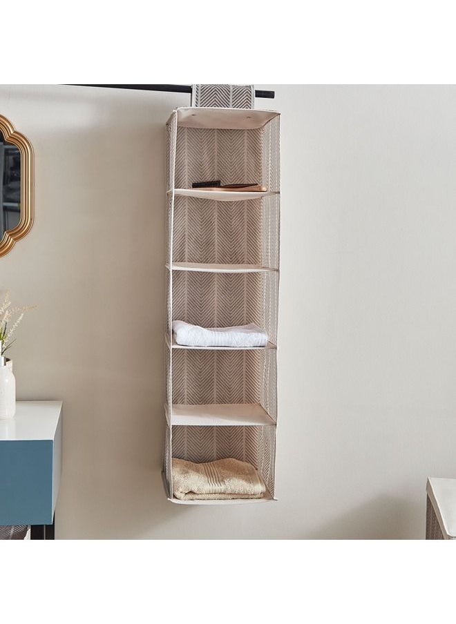 Home Box Ebase 5-Layer Hanging Organiser 28x95x28 cm  - Image 2