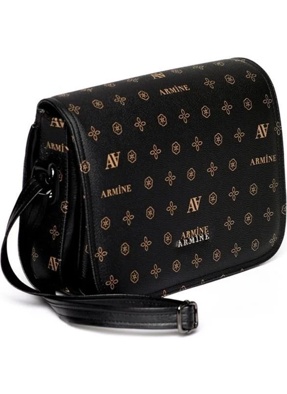 ARMINE 189 Black Printed Women's Bag