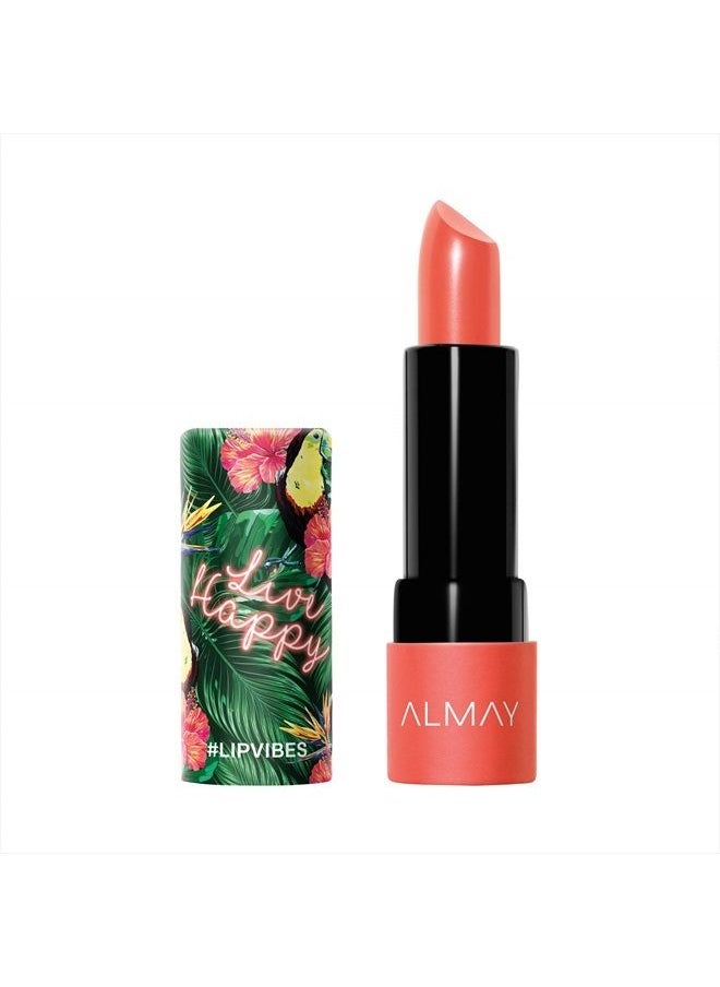 Almay Lip Vibes, Live Happy, 0.14 Ounce, cream lipstick  - Image 3