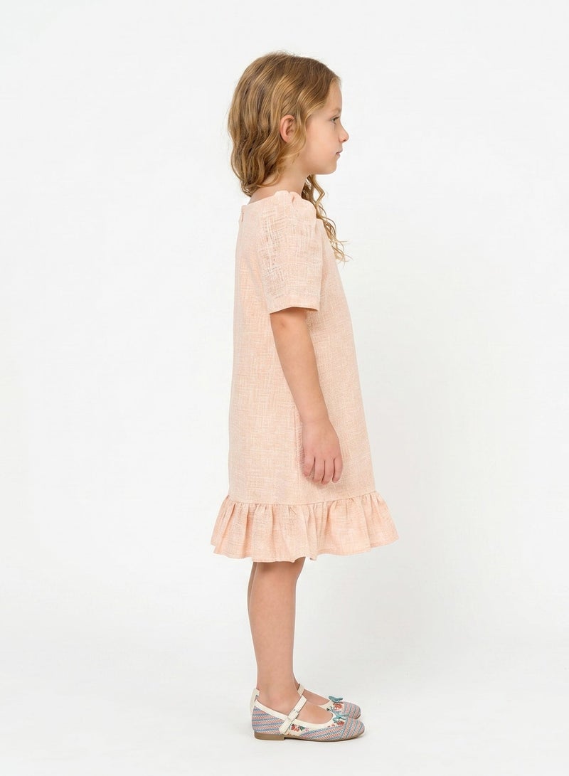 babyqlo Embroidered Ruffle Dress - Image 2