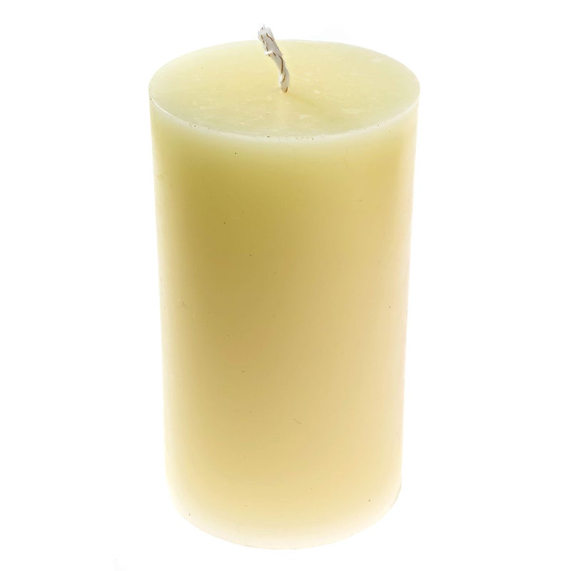 Alternative Imagination Large 3x6 White Beeswax Candles - 80 Hour - 100% Pure Beeswax Ivory Pillar Candles, Naturally Whitened in The Sun - Unscented, Smokeless - Home Decor, Wedding Decor - 1 Pack - Alternative Imagination - Image 5