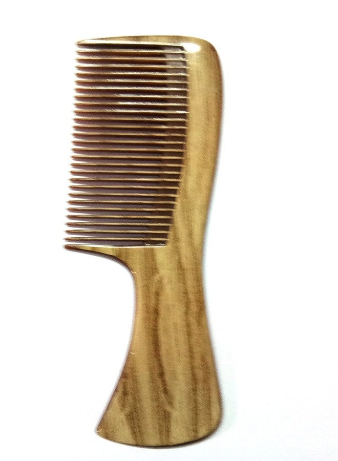 لامور مجموعة أمشاط شعر بستة أمشاط بتصميم خشبي LA-5113 - Image 3
